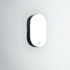 CENTURY - PLAF. OASI CCT OVALE NERA SENSOR