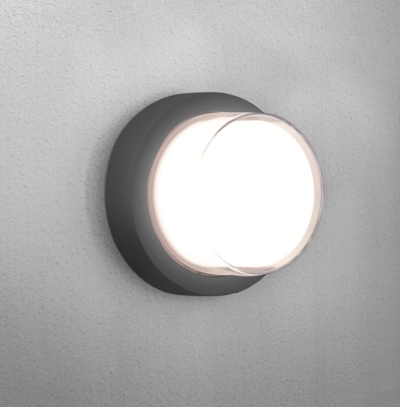CENTURY - PLAFONIERA LED PURA ROUND ANTRACITE