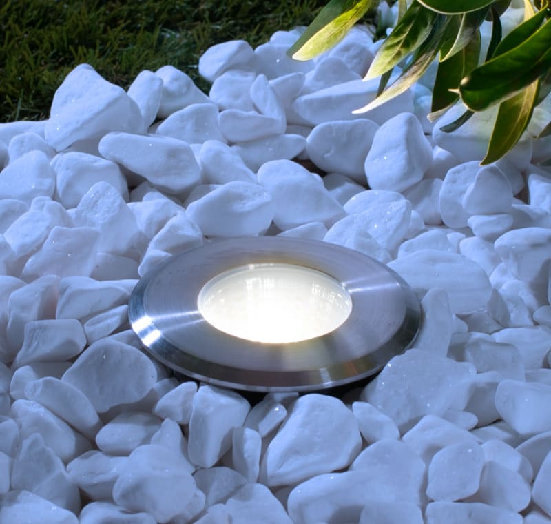 CENTURY - CALPESTABILE LED PAVI INCAS. DIAM. 89 MM