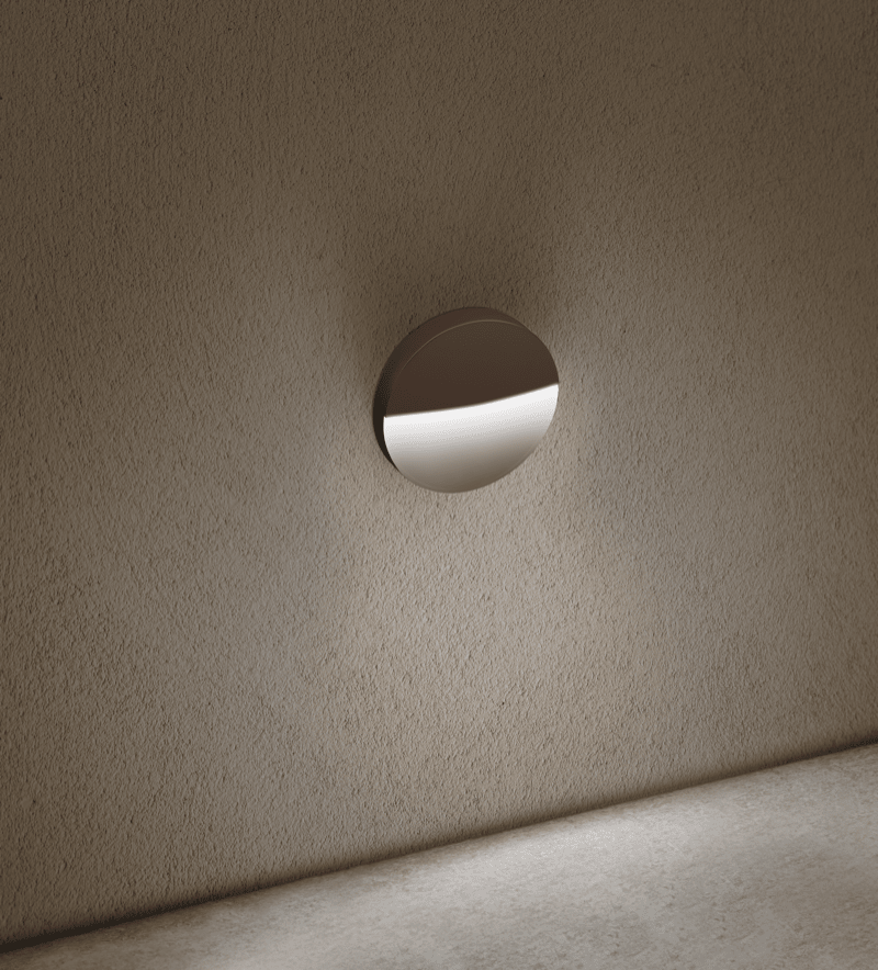 CENTURY - SEGNAPASSO LED PASEO TONDO CORTEN