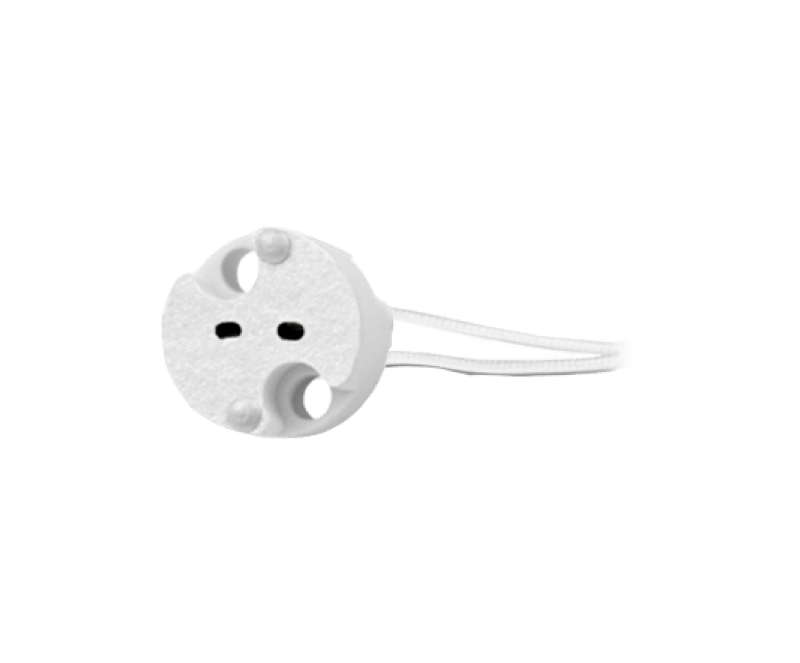 CENTURY - PORTA LAMP. GU5.3 CON CAVO 15 CM PLGU53