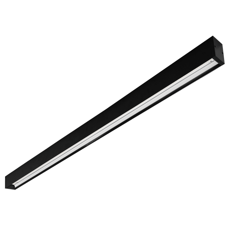 CENTURY - PLAF. LINEARE PRIS MEA NERO 1400 MM