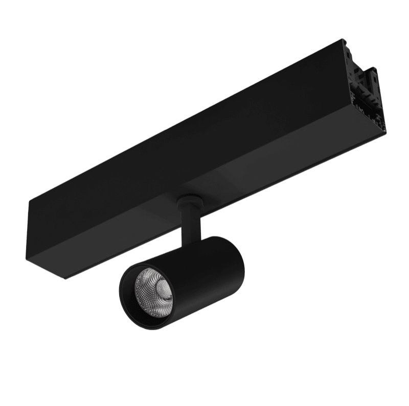 CENTURY - SPOTLIGHT LINEARE PRIS MEA 1 LUCE NERO