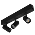 CENTURY - SPOTLIGHT LINEARE PRIS MEA 3 LUCI NERO
