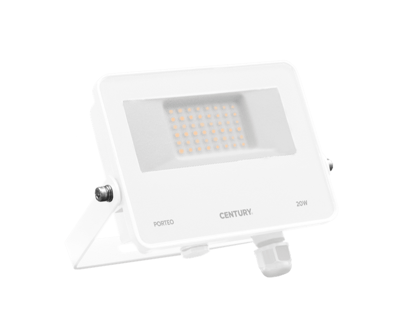 CENTURY - PROIETTORE LED PORTEO BIANCO PTOBI-209500