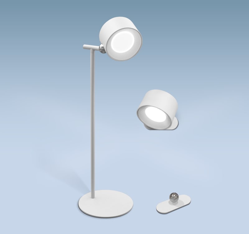 CENTURY - LAMP. D'ARREDO PIXEL RICAR. BIANCO