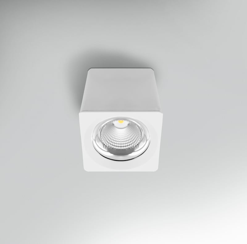 CENTURY - PLAF. QUBE BIANCO