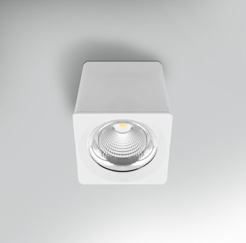 CENTURY - PLAF. QUBE BIANCO