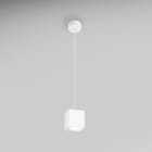 CENTURY - SOSP.INTERNO LED QUBE BIANCO