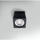 CENTURY - LAMP. SOFFITTO LED QUBE NERO