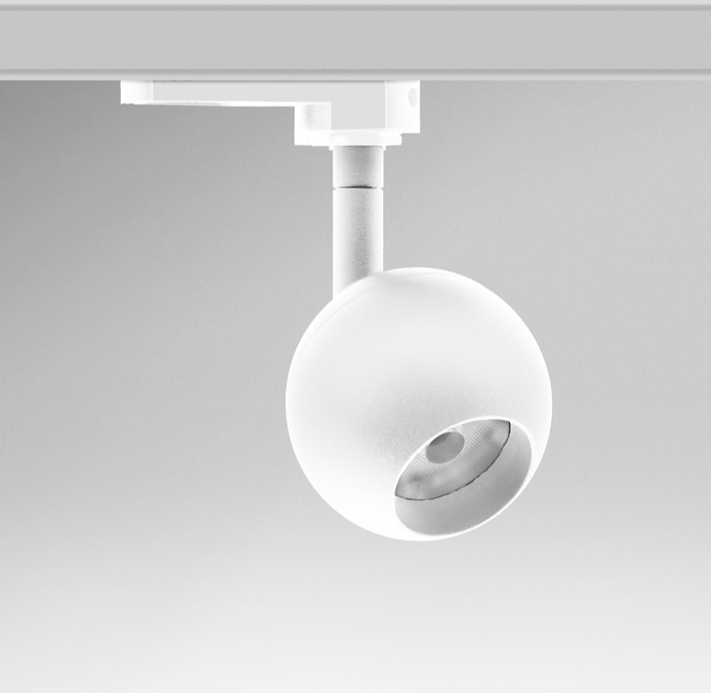 CENTURY - SPOTLIGHT LED REGIA MINI SFERA BIANCO