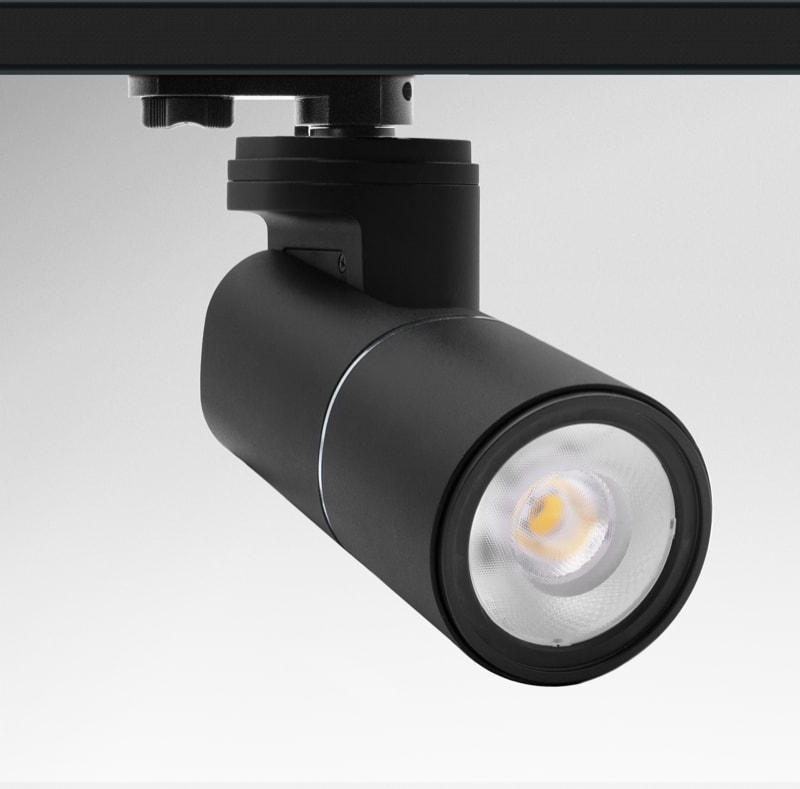 CENTURY - SPOTLIGHT LED REGIA BINARIO NERO CRI>90