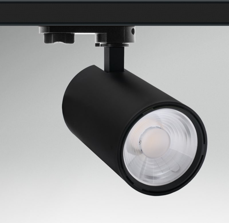 CENTURY - SPOTLIGHT LED REGIA BINARIO NERO CRI>95