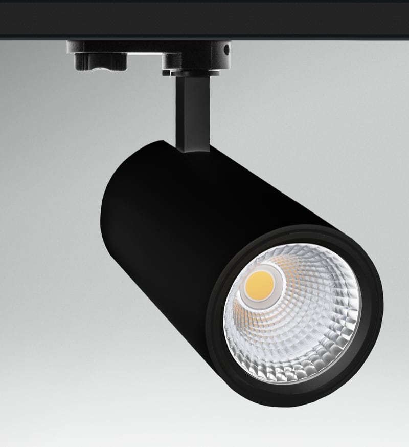 CENTURY - SPOTLIGHT LED REGIA BINARIO NERO CRI>95
