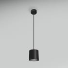 CENTURY - SOSP.INTERNO LED RONDO' NERO