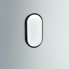 CENTURY - PLAFONIERA LED SIMPLY OVALE NERA