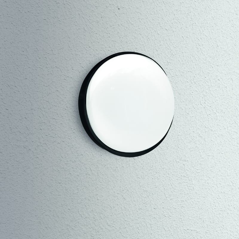 CENTURY - PLAFONIERA LED SIMPLY ROUND NERA