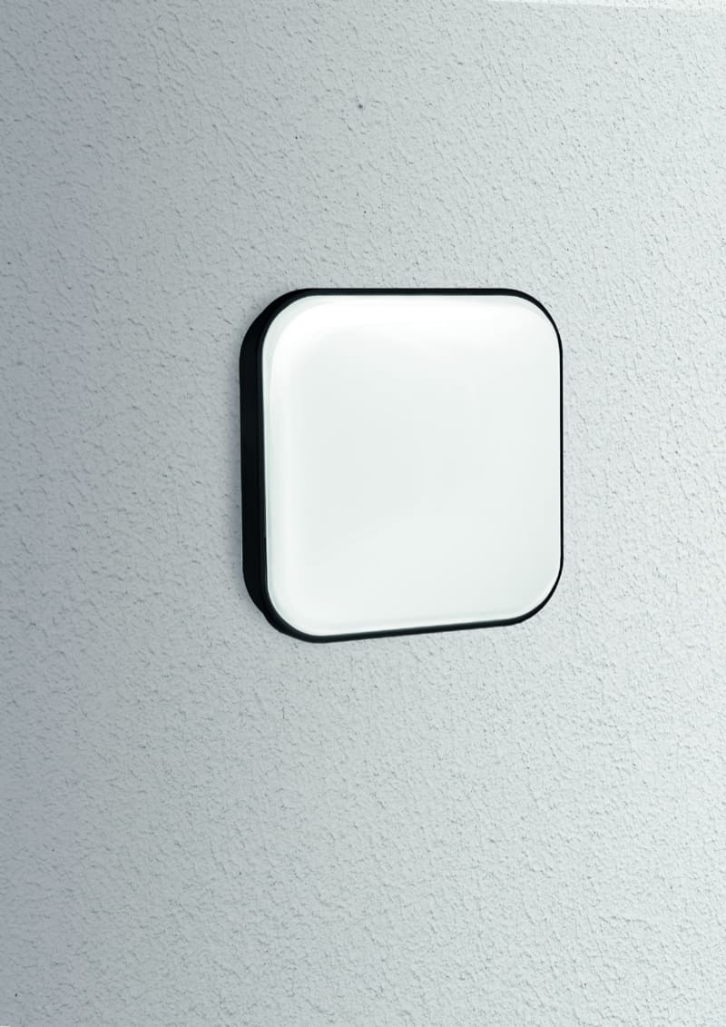 CENTURY - PLAFONIERA LED SIMPLY SQUARE NERA