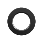 CENTURY - ACCESSORIO COVER DOWNLIGHT SPOT 65 NERO SP65-RNE