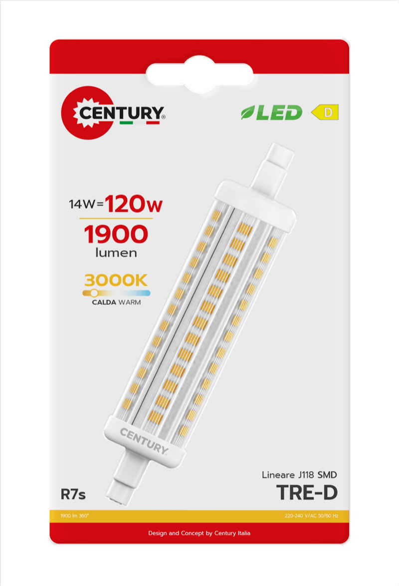 CENTURY - LAMP. LED TRE-D