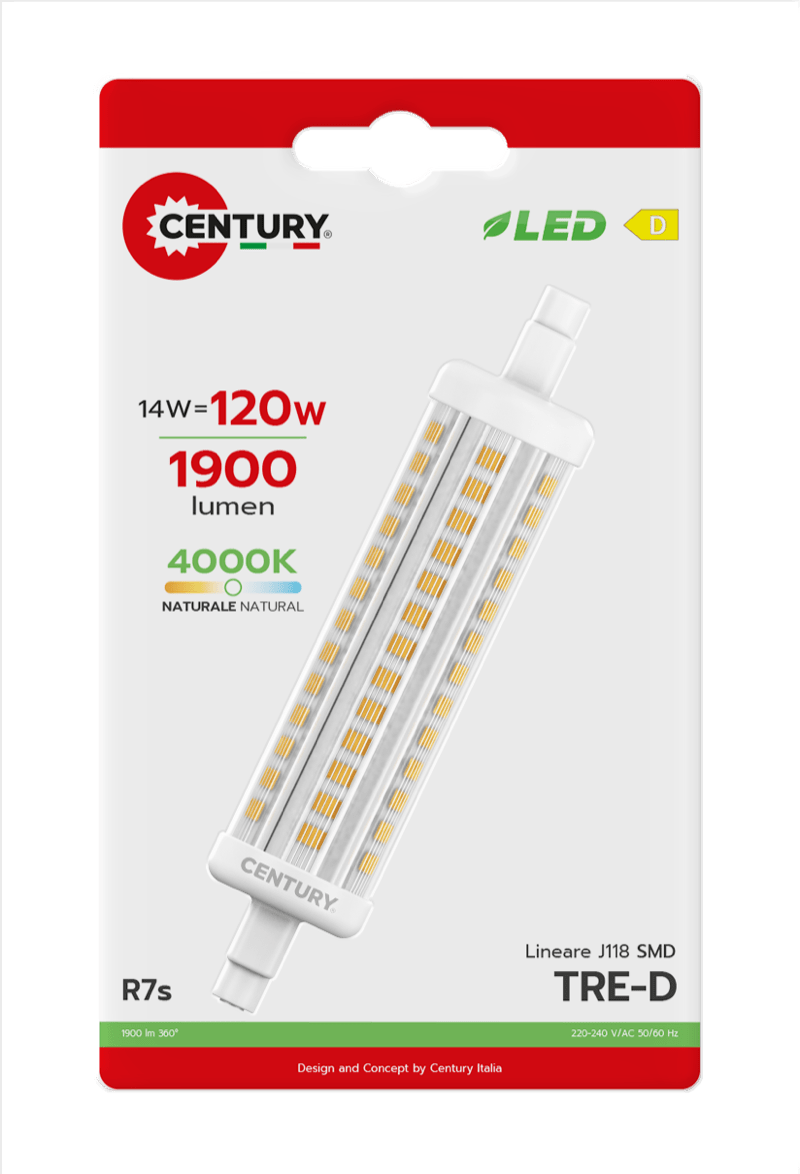 CENTURY - LAMP. LED TRE-D TR-1411840BL
