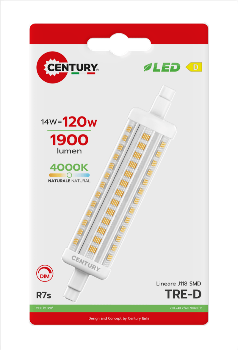 CENTURY - LAMP. LED TRE-D TRD-1411840BL