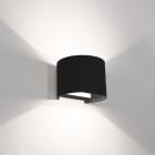 CENTURY - APPLIQUE LED UP&DOWN TONDO NERO