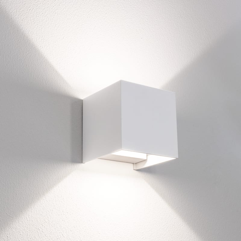 CENTURY - APPLIQUE LED UP&DOWN QUADRATO BIANCO