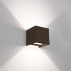 CENTURY - APPLIQUE LED UP&DOWN QUADRATO CORTEN