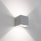CENTURY - APPLIQUE LED UP&DOWN QUADRATO GRIGIO