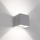 CENTURY - APPLIQUE LED UP&DOWN QUADRATO GRIGIO