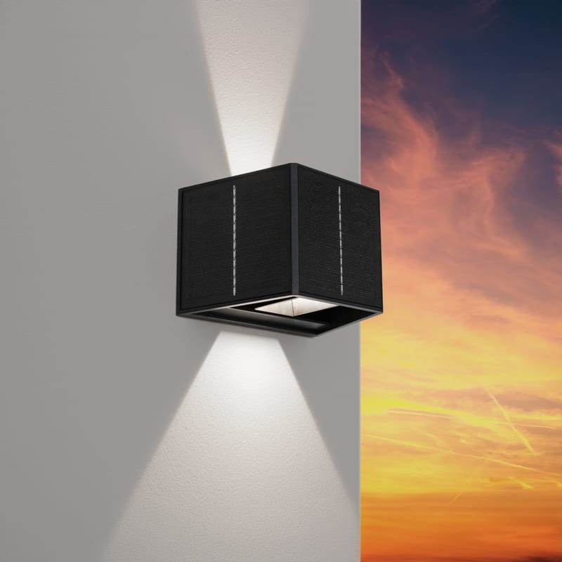 CENTURY - APPLIQUE LED UP&DOWN SOLARE QUADRATO NE