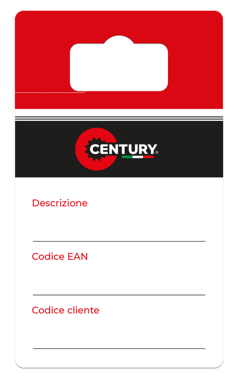 CENTURY - ACCESSORIO - TALL. FUST. FINE CORSA XT-FC