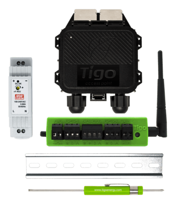 TIGO ENERGY - KIT CCA+TAP C/ALIM. DIN