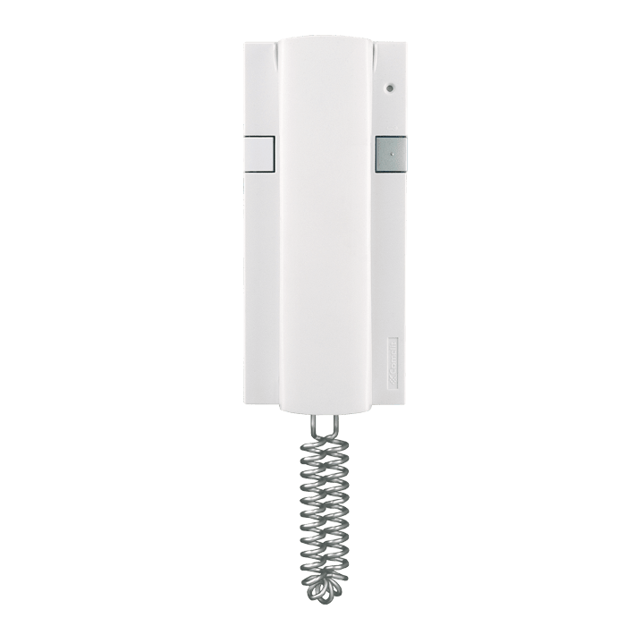 COMELIT - Serie Style - Citofono cablaggio semplificato, chiamata elettronica, privacy, apriporta
