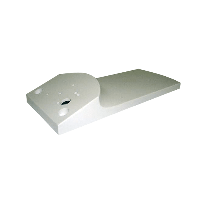 COMELIT - Serie Style - Base tavolo citofono bianco, 16 morsetti, cavo 1.5m, borchia collegamento