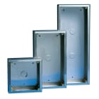 COMELIT - Serie Vandalcom - Custodia da parete acciaio inox 3 moduli, 142x366x58mm