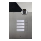 COMELIT - Serie 3one6 - Pulsantiera video HD da incasso in acciaio inox AISI 316, 7 pulsanti, sistema ViP, sense, LED segnalazione, IK08, H.264
