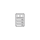 COMELIT - Casellario predisposto per pulsantiera Powercom/Ikall, 3 buche lettere inclinate, prelievo posteriore, incasso, 290x230x265-410mm
