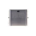 COMELIT - Serie Ikall Metal - Modulo 0 pulsanti per unità audio, finitura acciaio inox