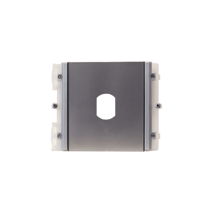 COMELIT - Serie Ikall Metal - Modulo predisposto chiave meccanica PTT, finitura acciaio inox