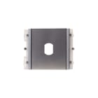 COMELIT - Serie Ikall Metal - Modulo predisposto chiave meccanica PTT, finitura acciaio inox