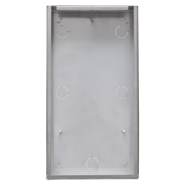 COMELIT - Serie Emergency - Custodia da parete in acciaio inox per pulsantiere emergenza/help point