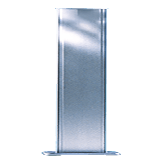 COMELIT - Piantana parete altezza 117cm per pulsantiere Ultra, Powercom, Ikall, Ikall Metal