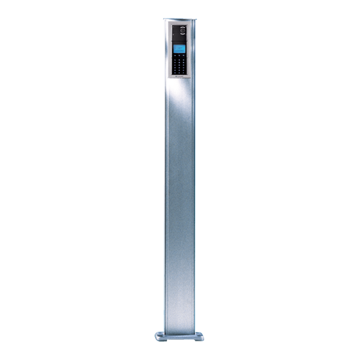 COMELIT - Piantana 2 moduli altezza 117cm per pulsantiere Ultra, Powercom, Ikall, Ikall Metal