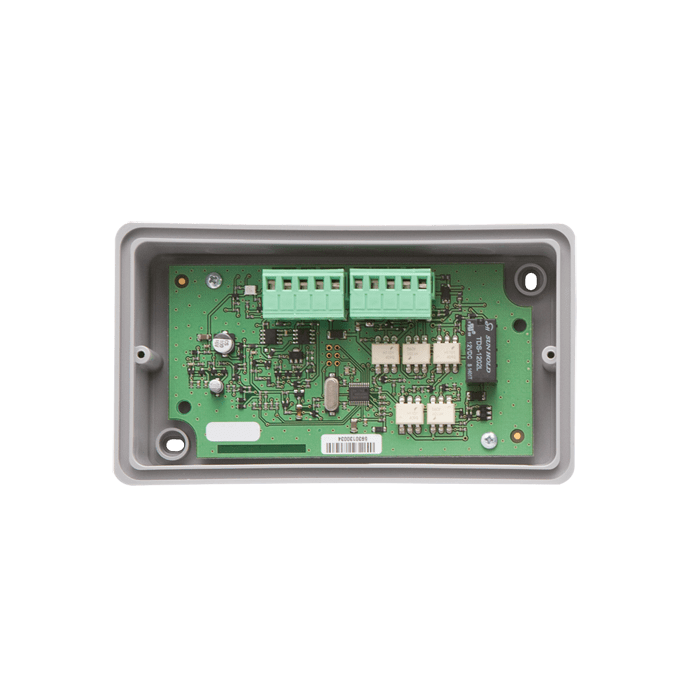 COMELIT - Modulo indirizzato contenitore plastico 1 uscita supervisionata, isolatore integrato, 24V 750mA, EN54-17/18