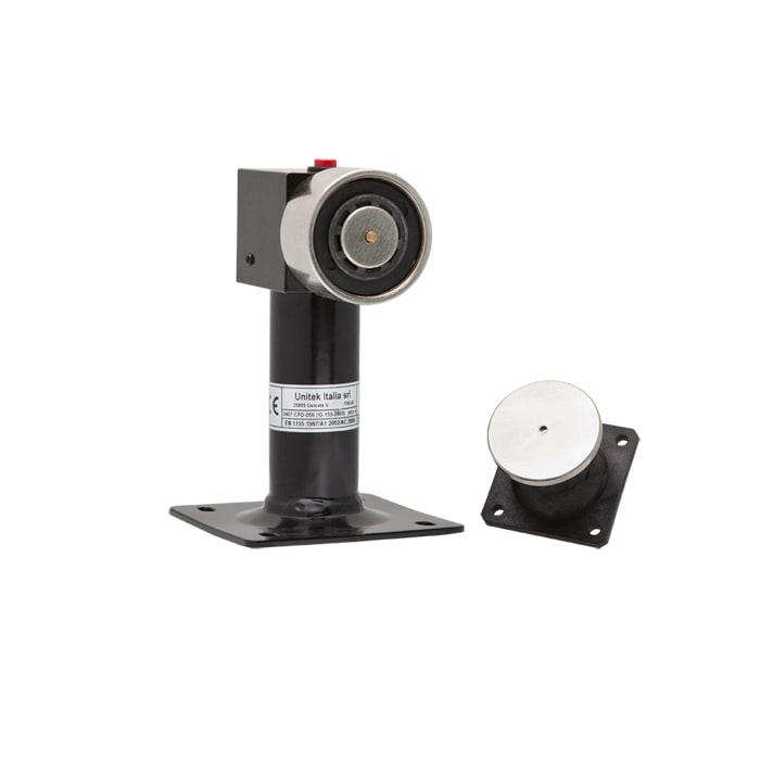 COMELIT - Elettromagnete 50kg porte tagliafuoco, staffa 15cm inclusa, 24VDC 50mA, EN1155