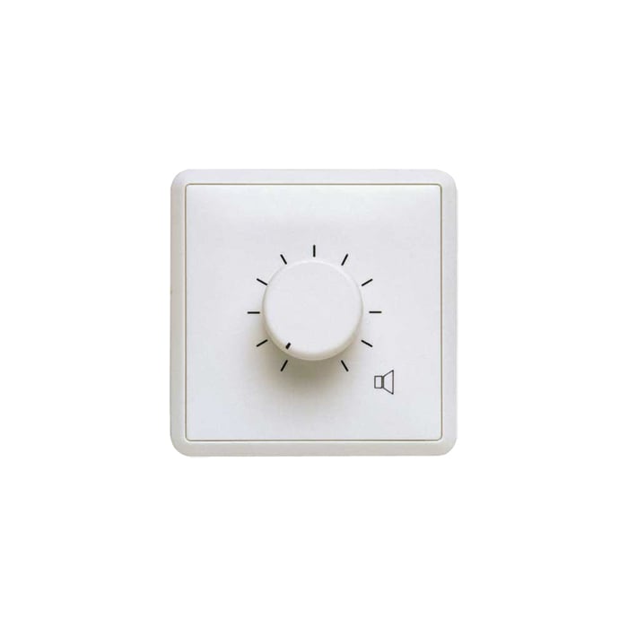 COMELIT - Attenuatore 60W con relè bypass, installazione parete/incasso, segnali prioritari emergenza