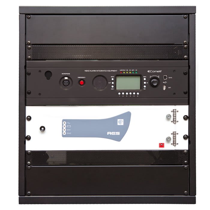 COMELIT - CENTRALE RACK 6 ZONE AMPLIFICAT 250W
