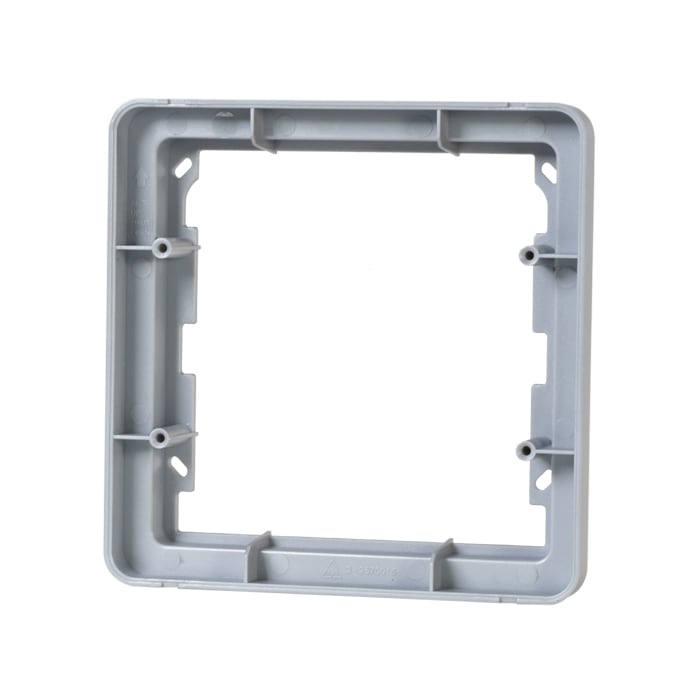 COMELIT - Serie Planux - Supporto da parete basso per monitor, 145x145x26mm